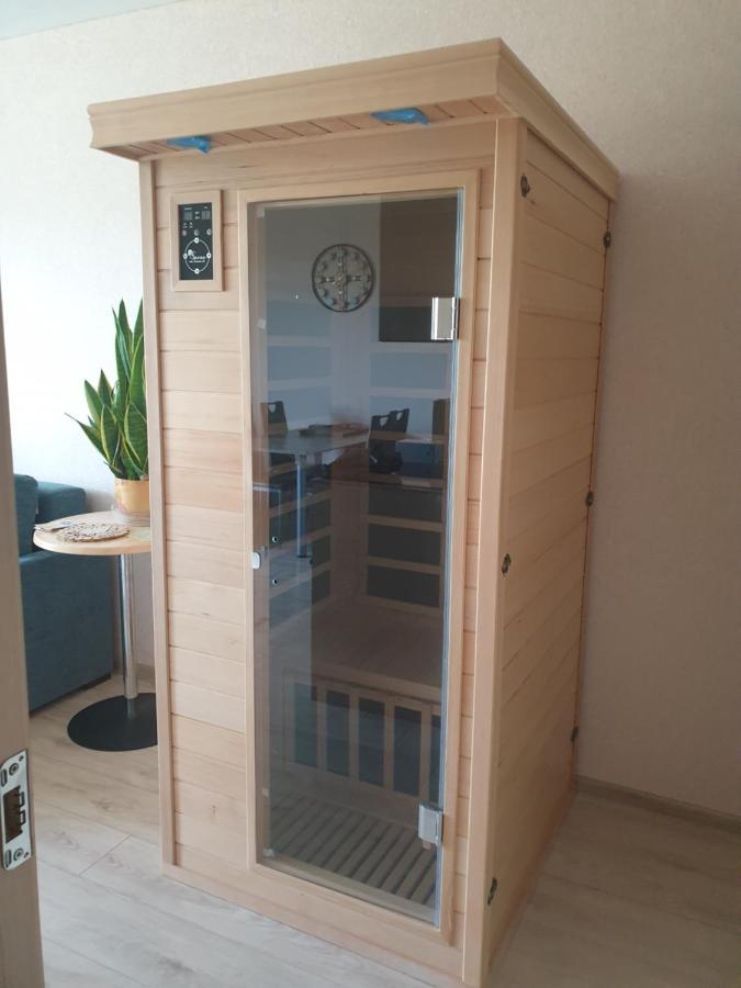 Garden Studio By The Lake With Air-Con And Infrasauna Druskininkai Bagian luar foto